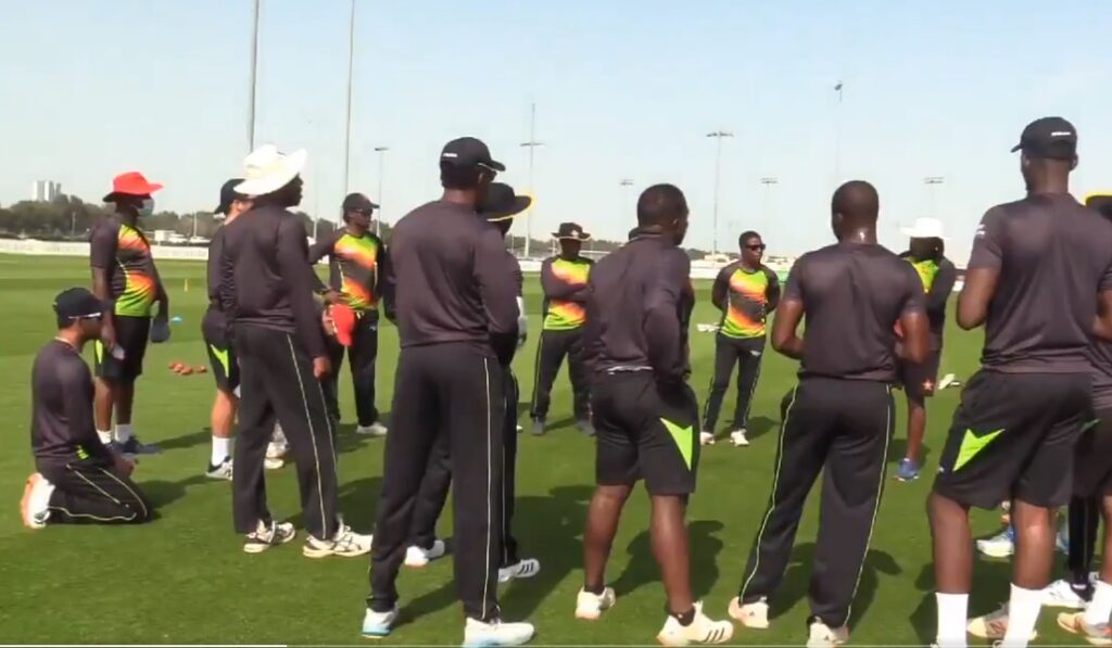 Zimbabwe Cricket Team in UAE