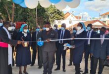 Officially re-opening of St Annes’s Hospital, yesterday, the Vice President and Minister of Health and Child Care, General (Rtd) Dr. Constantino Chiwenga