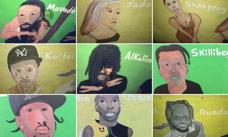 A Street Artist Painted Murals Of Top Dancehall Stars And It's Really Something – DancehallMag