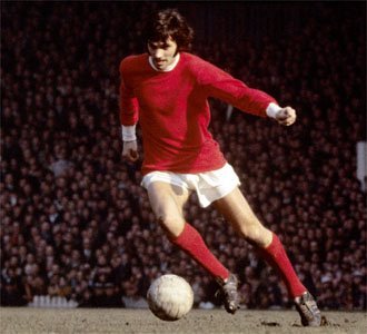 George Best Showing His Silky Skills For Manchester United