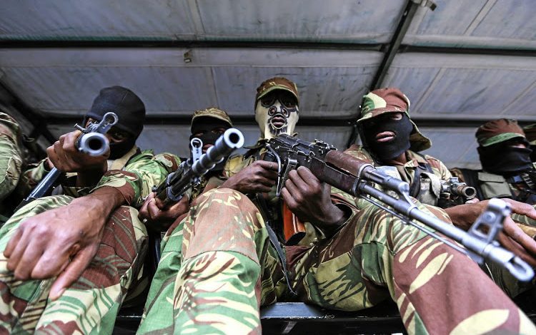 Zimbabwe Soldiers